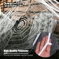 thumbnail image 4 of Elegant Choise Halloween 11.8FT Spider Web W/Spider,Hanging Skeleton Phantom for Indoor Outdoor, 4 of 17