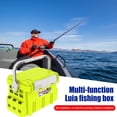 thumbnail image 2 of Organizador De Almacenamiento De Pesca Caja de pesca de carpa multifuncional portátil duradera para artes de pesca (S amarillo) Sywqhk Para Estrenar, 2 of 8
