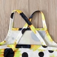thumbnail image 5 of uublik Swimsuit Toddler Girl Summer Sunflower Pattern Open Back One-piece Swimsuit, Sizes 9M-3T, 5 of 5