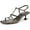 Taupe Multi, variant on by Sam Edelman Women's Jaida Strappy Heeled Sandal Taupe Snake Multi 6.5M