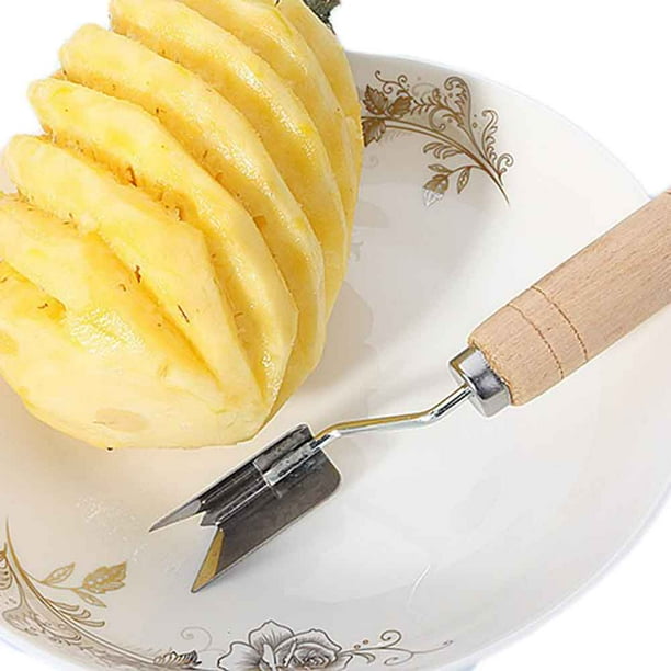 Shiyao V Shape Pineapple Slicer Stainless Steel Pineapple Eye Peeler Pineapple Seed Remover Knife Fruit Tool Walmart Com Walmart Com