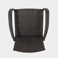 thumbnail image 2 of Afuera Living Outdoor Wicker Dining Chair in Multibrown (Set of 2), 2 of 13