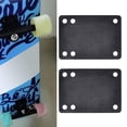 thumbnail image 3 of 2x 2 Piezas Monopatín Levantador Almohadillas de Choque Longboard Suave Almohadilla de de Choque Monopatín Almohadillas de Choque Longboard Negro, 3 of 8