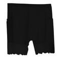 thumbnail image 3 of SUYOLL Women Underwear Lace Short Panties Pockets Solid Color Casual Antiroll Safety Shorts Soft Stretch Breathable Ladies Panties, 3 of 4