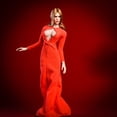 thumbnail image 2 of Accesorios de acción 1/6 CUTICAT vestido de noche rojo Para figura de acción femenina, 2 of 8