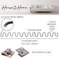 thumbnail image 2 of House2Home 25" Sofa Upholstery Spring Replacement, 2pk Repair Kit for Furniture Chair Couch, Includes Clips, Screws, and Instructions, 2 of 5