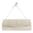 thumbnail image 4 of Bolso de noche para mujer con brillantes diamantes de imitación, multifuncional, para cenas, fiestas, bodas, dorado, talla única, 4 of 15