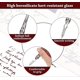 thumbnail image 3 of 6 Pieces Handmade Glass Dip Pen Crystal Glass Signature Pen Calligraphy Glass Pen Vintage Dip Ink Pen Borosilicate Present Pen For Writing Drawing Sig, 3 of 5