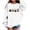 02-White, variant on Atogsazn Toddler Girls Halloween Oversized Sweatshirt Kids Casual Long Sleeve Ghost Pumpkin Print Sweater Fall Winter Tops White 6-7 Years Fashion
