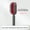 Large upgraded push-button model - red, variant on Retractable Self-Cleaning Cushion Brush, 3D Push Button Hair Brush with Elastic Airbag, Detangling Scalp Massage Comb for Thick Coarse Hair, White Red