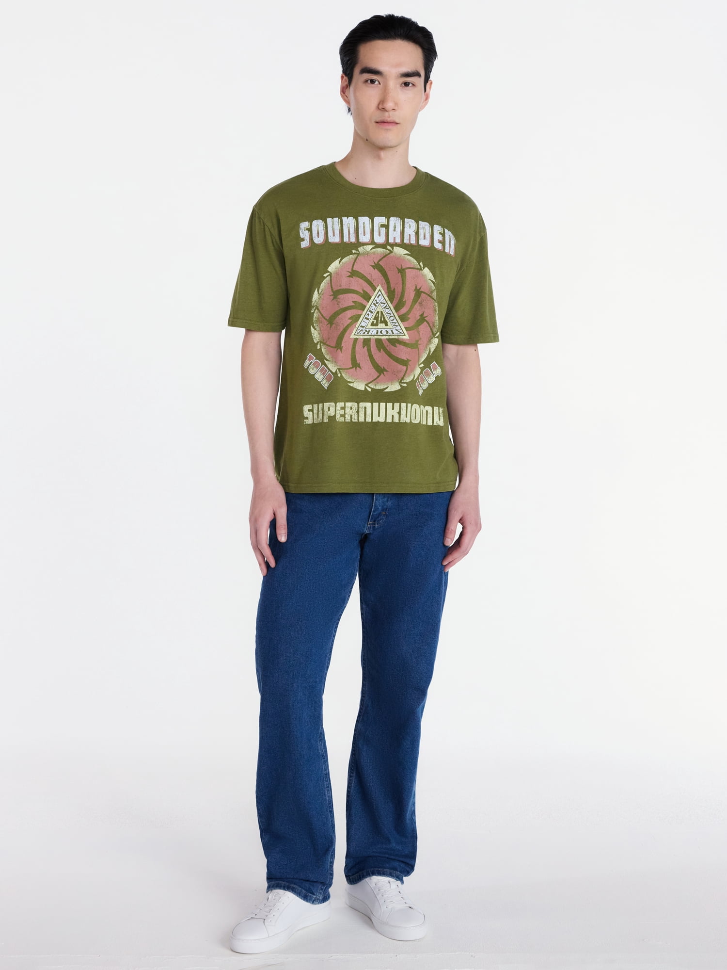 Soundgarden Men's and Big Men's Graphic Tee with Short Sleeves, Sizes XS-5XL