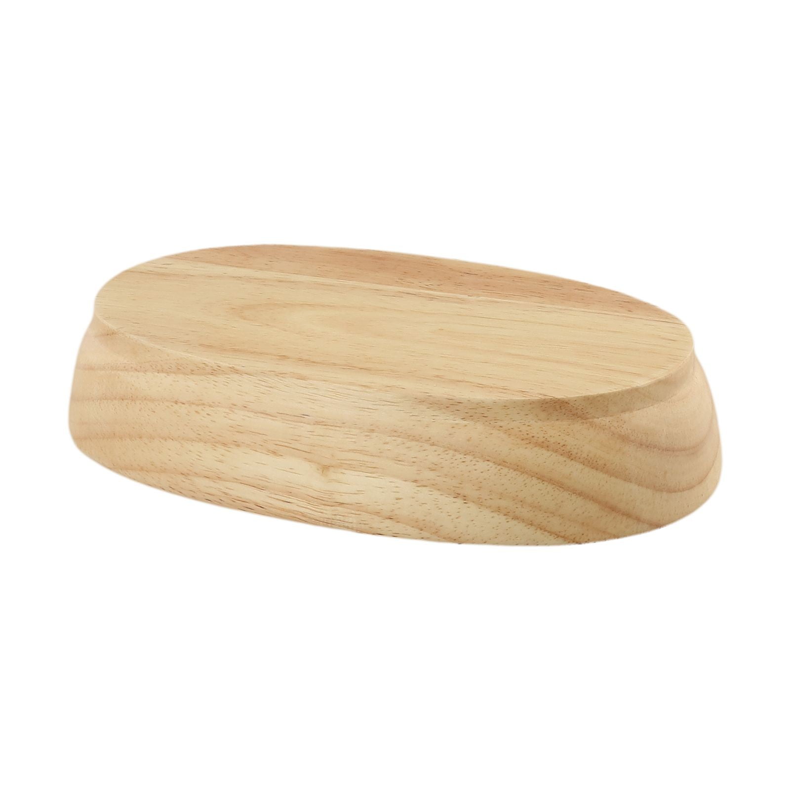 Plateau Ovale En Bois Pour Plats, Collations, Fruits Secs, Artisanat Exquis, élégant Et Design (17 X 9,5 X 4,5 Cm