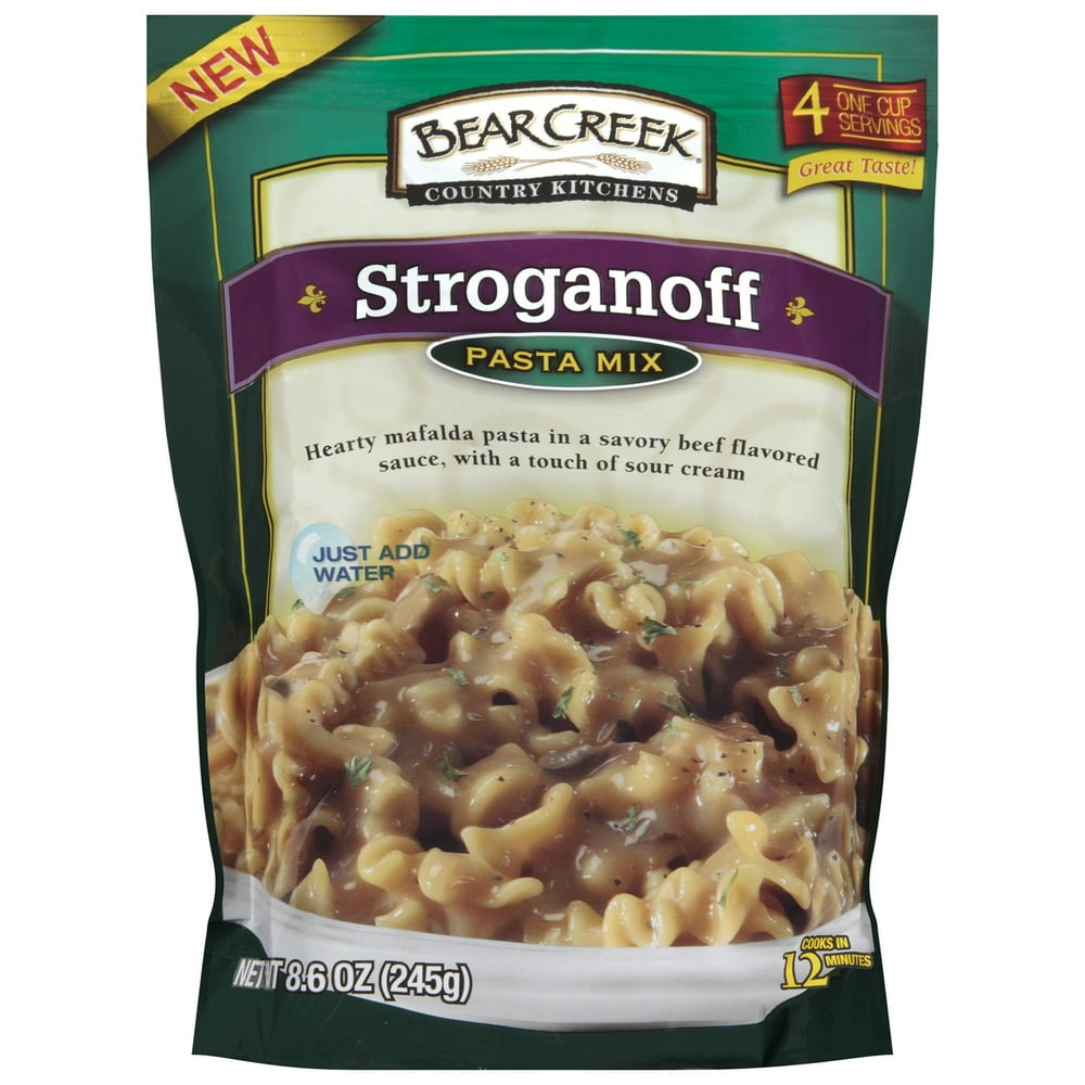 Bear Creek Pasta Mix, Stroganoff, 8.6 Oz