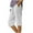 White, variant on Plus Size Womens Pants Elastic Waist Straight Leg Women Casual Loose Lightweight Drawstring Pants with Pockets Navy XL