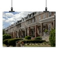 thumbnail image 2 of Print: Row Houses, 13th St. Near Intersection With Longfellow St., NW, 2 of 4