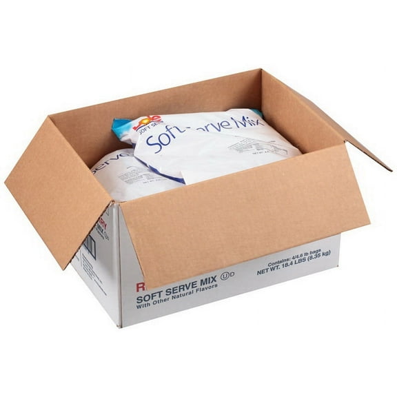 (Price/Case)Dole Lactose Free Raspberry Soft Serve Mix 4.6 Pounds - 4 Per Case