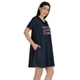thumbnail image 2 of Inkmeso Vaccinated & Ready To Party T-Shirt Casual Scoop Neck Tunic With Pocket, 2 of 8