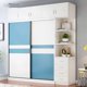 thumbnail image 4 of Designer Saving Space Wardrobe Storage Modern Wooden Room Organizer Wardrobe Portable Library Closet Guarda Roupa Home Furniture My Lux Decor Round, 4 of 29
