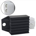 thumbnail image 3 of 2X Régulateur de Régulateur 12V 4 Broches pour 50Cc 90Cc 110Cc 125Cc Pit Dirt Bike ATV, 2 x collator, Noir, 3 of 5