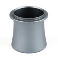 thumbnail image 1 of Italian coffee machine metal thickened powder cup silver gray, 1 of 5