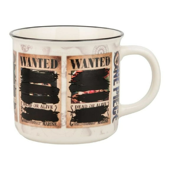One Piece Wanted Posters 11 oz. Heat Change Ceramic Mug