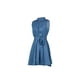 thumbnail image 3 of Txlixc Vestido de Mujer, Color sólido Sin Mangas Cuello Doblado Abotonado Delgado en Forma de A, Vestido Suelto con cinturón para la Playa, Vacaciones Txlixc  Estilo de ocio, 3 of 9