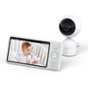 eufy Security Video and Audio Baby Monitor, 720p Resolution, Large 5” Display, 2-Way Audio, Night Vision, Lullaby Player, 1000 ft Range, Ideal for New Moms, Manual Pan & Tilt