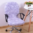 thumbnail image 4 of AFQH Office Computer Chair Cover Spandex Stretch Printed Office Chair Covers Anti-dirty Removable Washable Armchair Seat Slipcovers, 4 of 11