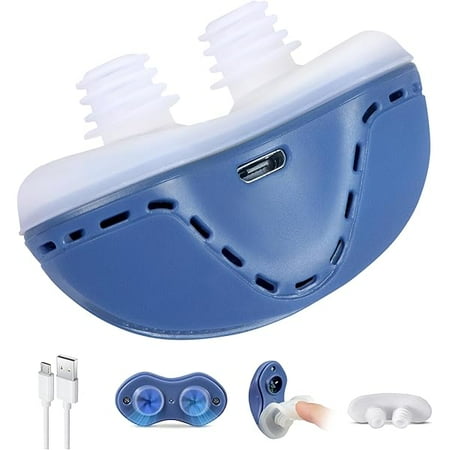 OAO Anti Snoring Devices, Snoring Solution, Adjustable & Breathable, Effective Snoring Prevention for Men and Women, Upgraded Variable Speed Mini Anti Snoring (Sl5)