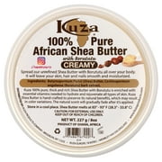 Kuza Naturals 100% African Shea Butter Creamy - Yellow, 8 Oz