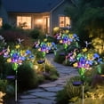 thumbnail image 1 of Luces solares de jardín con mariposas Aureate Horizon, paquete de 4, 1 of 4