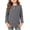 Z75 Gray, variant on Mifsaly Girls Long Sleeve Shirts Kids Ribbed Henley Tops Breathable Loose Everyday School Fall Winter Clothes