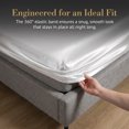 thumbnail image 4 of REGALWOVEN Fitted Sheet, Polyester Bed Sheets, Cooling and Breathable for All Seasons White 1 PC 60.2x79.9 inch, 4 of 5