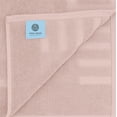 thumbnail image 2 of White Classic Hotel Collection Absorbent Cotton Bath Mats, Spa Reversible Floor Towels, not a Bathroom Rug, Pink, 22 x 34, 2 Pack, 2 of 8