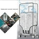 thumbnail image 5 of Funda protectora de PVC transparente para maletas | Resistente al agua, a la lluvia y a los arañazos | Compatible con maletas con ruedas de 20, 24 y 28 pulgadas | Accesorio de viaje con orificio, 5 of 9
