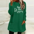 thumbnail image 2 of Bowake Pull Douillet d'Hiver Chaud Ample pour Femmes Manches Longues Col Rond, 2 of 4