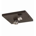 thumbnail image 2 of Meyda Tiffany 52689 Hyde Park Double Bar Mission 2 Light 17" Wide Flush Mount Square, 2 of 7