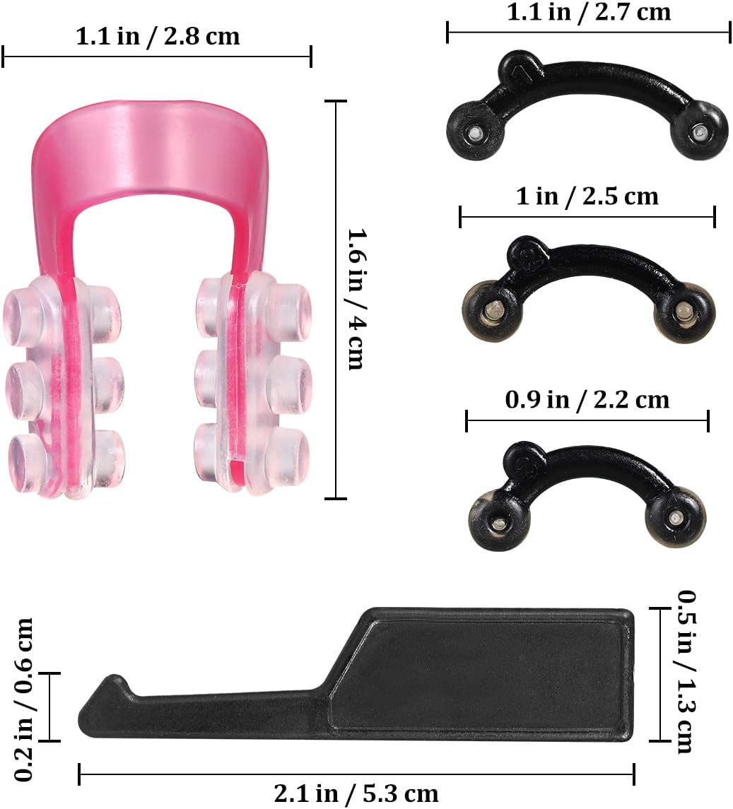  Stanaway 1 Set Nose Up Lifting Shaping Clip Beauty Tool Nose  Shaper Inserts No Pain 3 Pair for 2018 (3 Size)