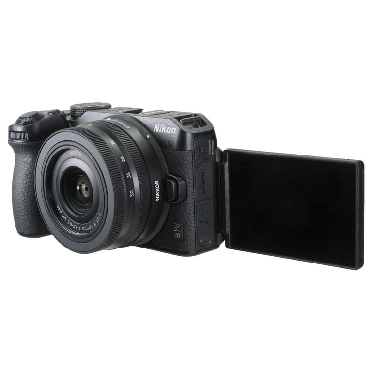 Nikon Z 30 with Wide-Angle Zoom Lens | Our most compact, lightweight  mirrorless stills/video camera with 16-50mm zoom lens | Nikon USA Model