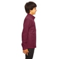 thumbnail image 2 of Youth Campus Microfleece Jacket - SPORT MAROON - M, 2 of 3