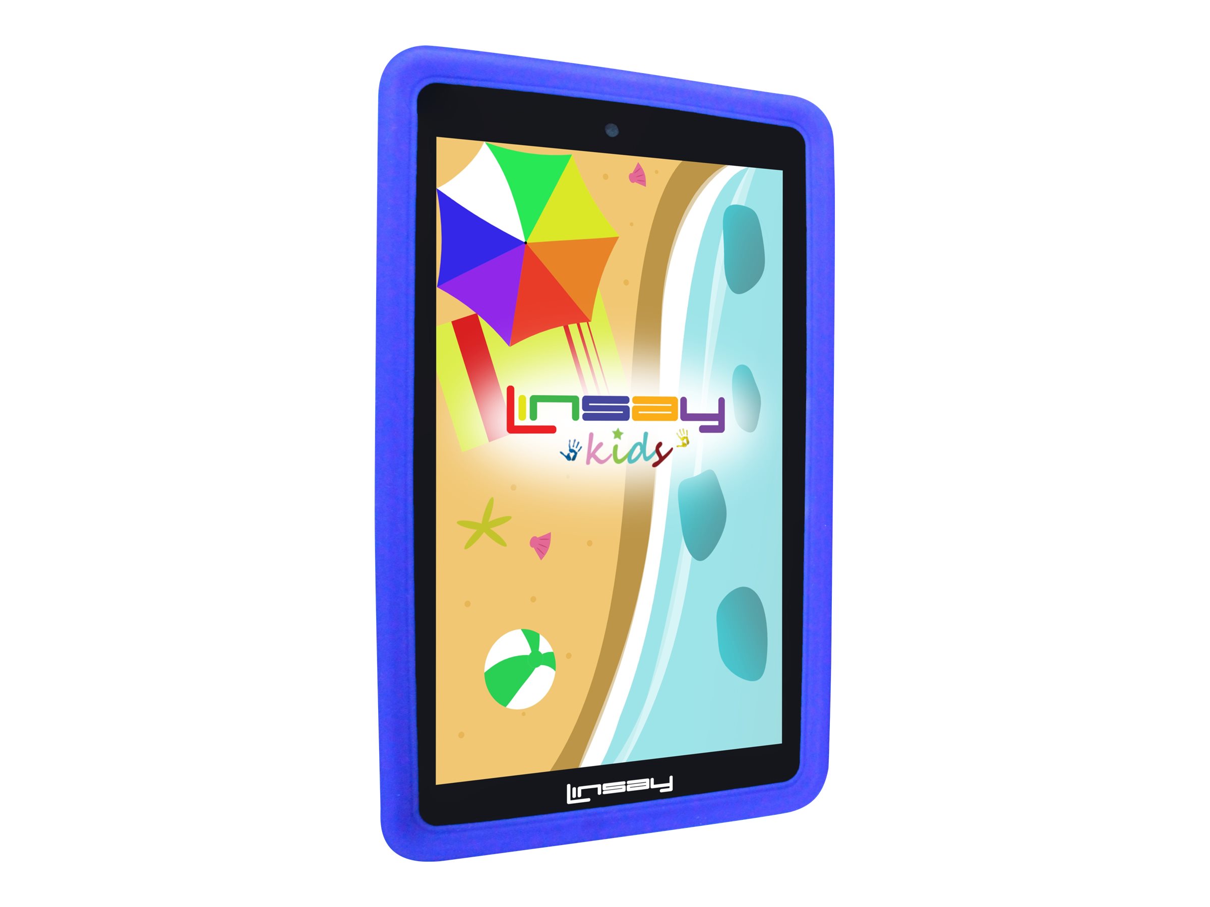 LINSAY 7" Kids Tablet 64GB Android 13 WiFi  Camera, Apps, Games, Learning Tab for Children with Blue Kid Defender Case. - image 3 of 3