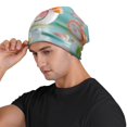 thumbnail image 3 of Rocae Kawaii Sushi Characters Delight for Beanies Hats for Men Women Warm Chunky Knit Hats Winter Adult Milk Silk Knitted Beanie, 3 of 7