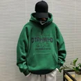 thumbnail image 2 of Sudadera con capucha para hombre, nueva sudadera de estilo coreano, sudadera de moda Harajuku, sudadera holgada para hombre, camisetas cálidas estéticas de invierno, ropa de calle, 2 of 4