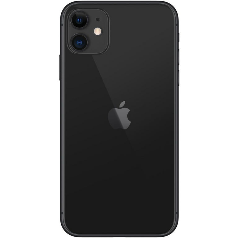 Walmart Family Mobile Apple iPhone 11, 64GB, 4GB RAM, Black