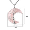 thumbnail image 4 of Collar Elegante de Alambre y Cristal Perfecl Amatista, 4 of 4