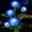 Blue, variant on Spencer LED Solar Flower Light Waterproof Landscape Lights with 5 Rose Flowers, Solar Garden Lights Floral Outdoor Stake Lights for Patio Yard Lawn Pathway Decor, Blue