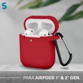 thumbnail image 2 of Funda Protectora AirPods 1° & 2° Gen. - Sovico - Silicón Flexible, 2 of 6