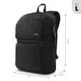 thumbnail image 3 of TOTTO Mochila Grande Porta Laptop 14 con Bolsillo para Botella | Escuela - Oficina - Viaje | 21 L CL negro G, 3 of 6
