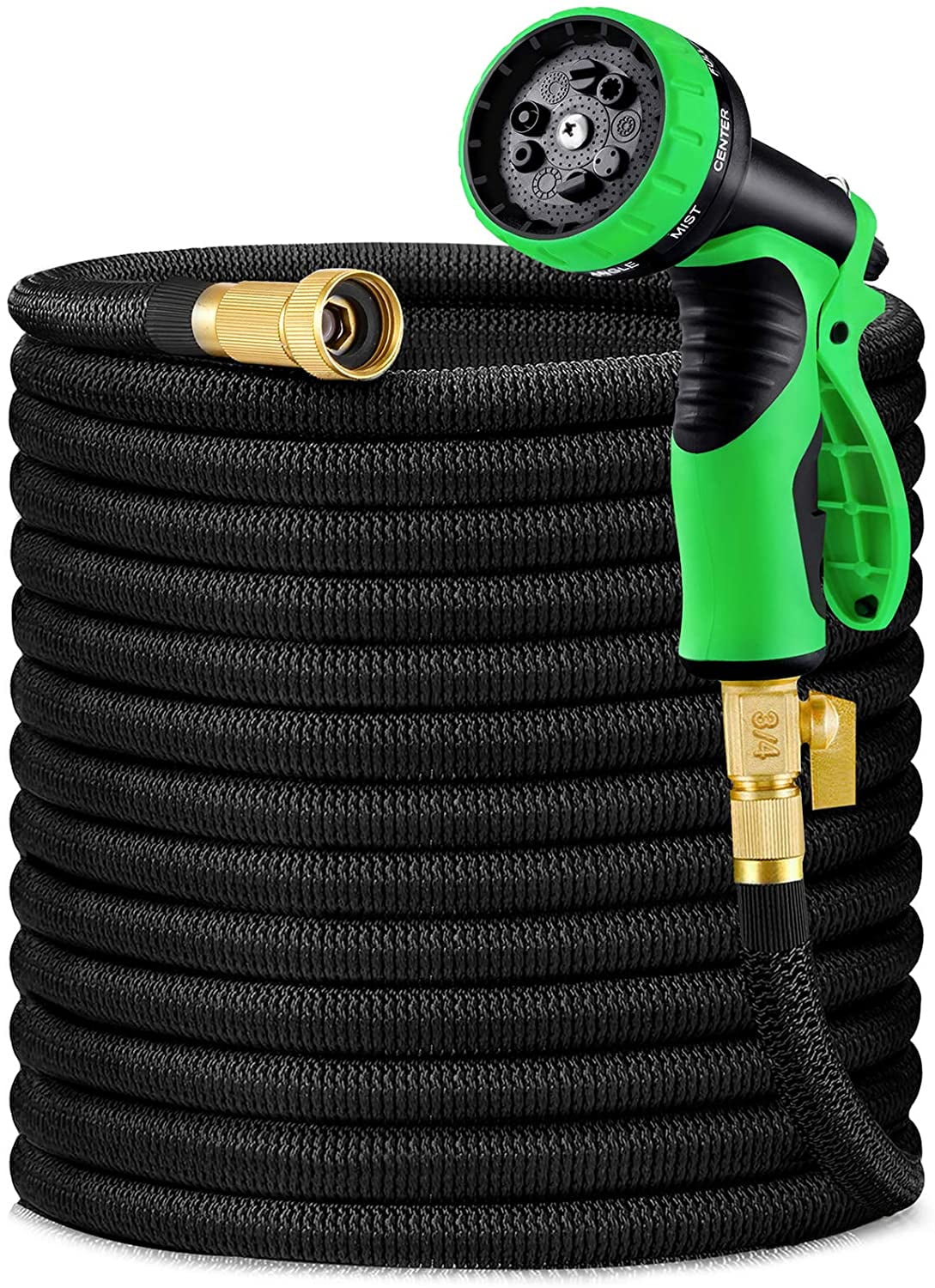 Ymiko 8 Patterns Garden Hose Sprayer Nozzle for Watering Washing Cleaning