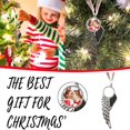 thumbnail image 2 of AUDeals Christmas Photo Frame Ornament for Tree, Personalized Memorial Pendant to Hold Picture, Keepsake Christmas Decoration to Remember Loved Ones, 2 of 9